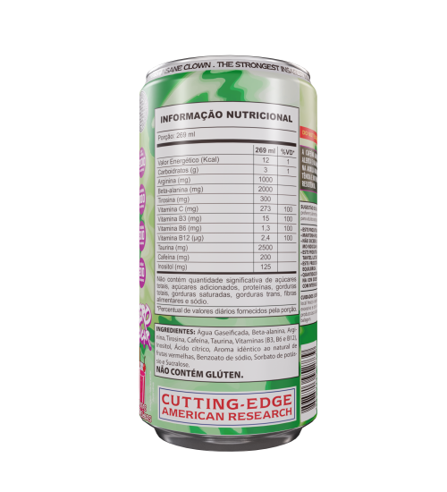 foto do produto P W - INSANE CLOWN ENERGY FRUTAS VERMELHAS - 269 ML