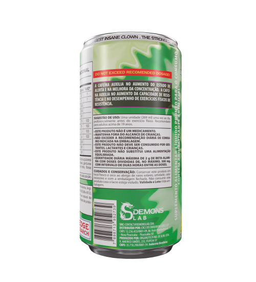 foto do produto P W - INSANE CLOWN ENERGY FRUTAS VERMELHAS - 269 ML