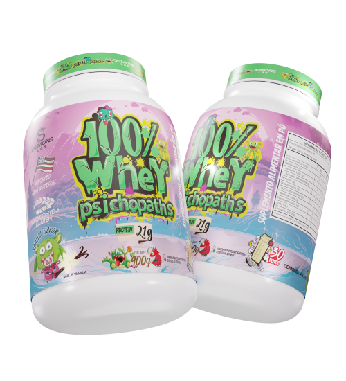 foto do produto W - 100% WHEY PSICHOPATHS - 900 G