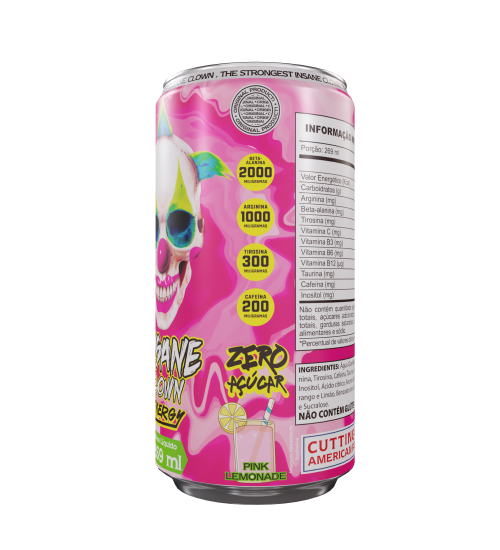 foto do produto P W - INSANE CLOWN ENERGY PINK LIMONADE - 269 ML