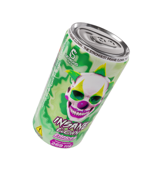 foto do produto P W - INSANE CLOWN ENERGY FRUTAS VERMELHAS - 269 ML