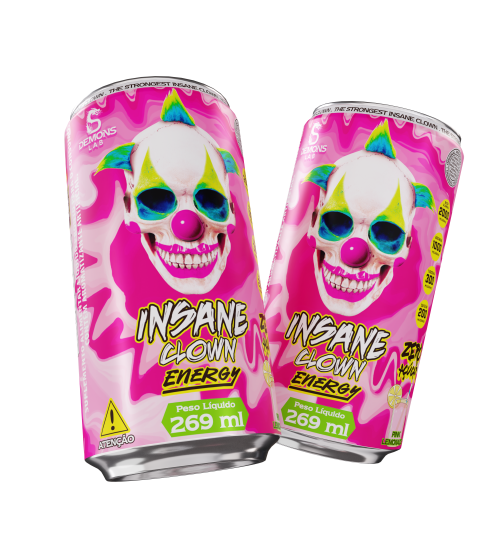 foto do produto P W - INSANE CLOWN ENERGY PINK LIMONADE - 269 ML